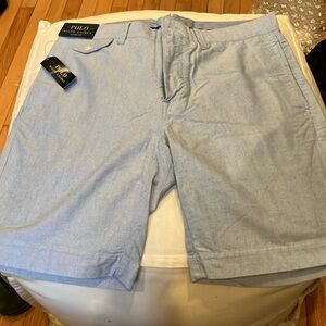 Polo by Ralph Lauren Men's Light Blue Shorts